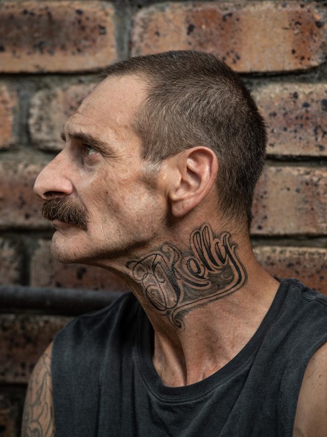 Kirby says he turned to neo-Nazi gangs for a sense of belonging. Picture: Brad Fleet