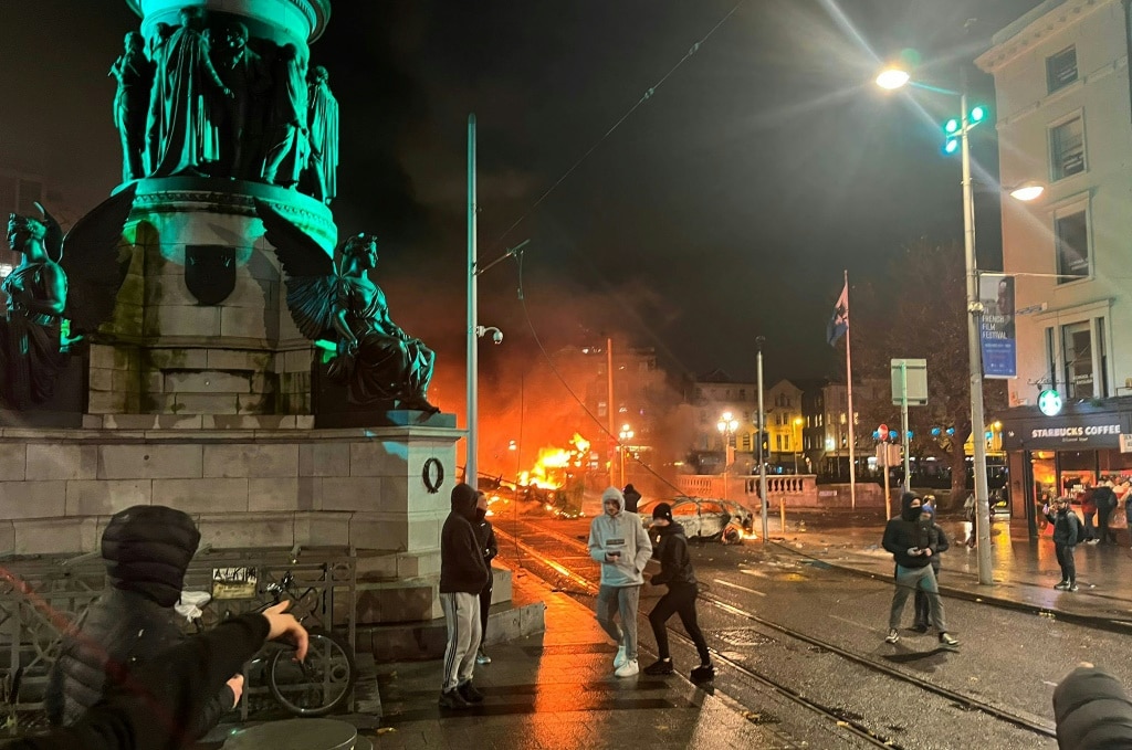 Dublin riot highlights ‘farright’ agitation over Ireland immigration