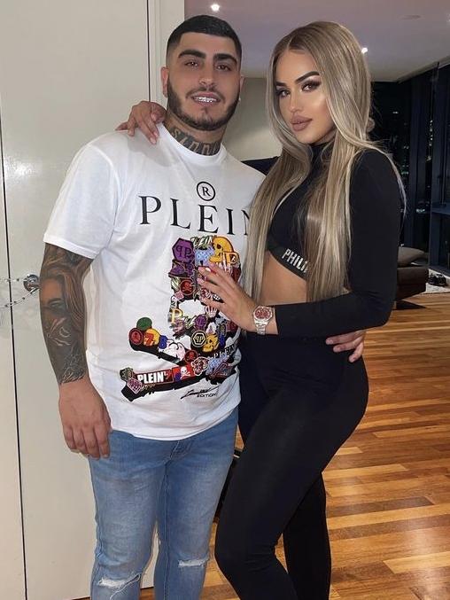 Jesse Marrogi and girlfriend Sabrine Maghnie.