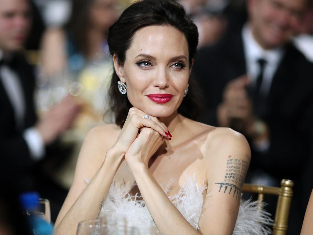 Angelina Jolie's highly speculated mystery tattoo design revealed