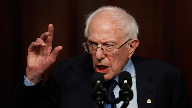 Vermont senator Bernie Sanders. Picture: Getty Images