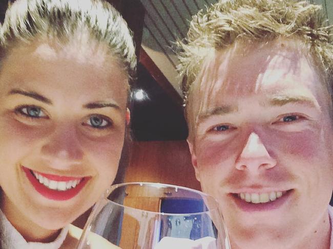 Rohan Dennis and Melissa Hoskins from their social media accounts .