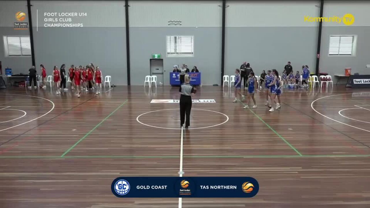 Replay: Gold Coast Rollers v Tasmania Northern Tigers (Girls)—2024 Basketball Australia U14 Club Championships Day 1