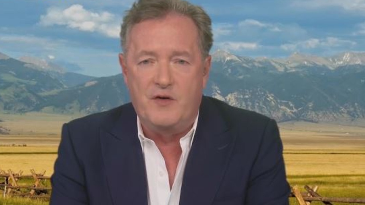 Piers Morgan has labelled Meghan and Harry ‘family-abusing spoiled brats’ in a savage new attack. Picture: Supplied