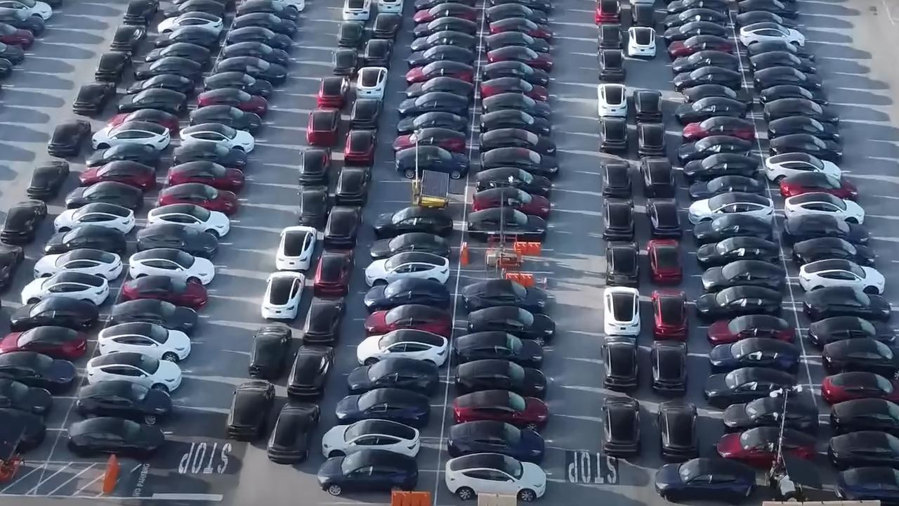 Tesla had an excess of 46,561 vehicles in the first quarter. Picture: YouTube