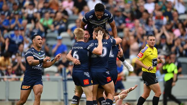 The Cowboys showed no signs of slowing down from their stunning 2022 run, and look the complete package in 2023. Picture: Getty Images.