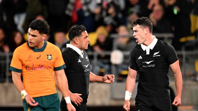 The All Blacks have broken their hoodoo. Photo by Hannah Peters/Getty Images