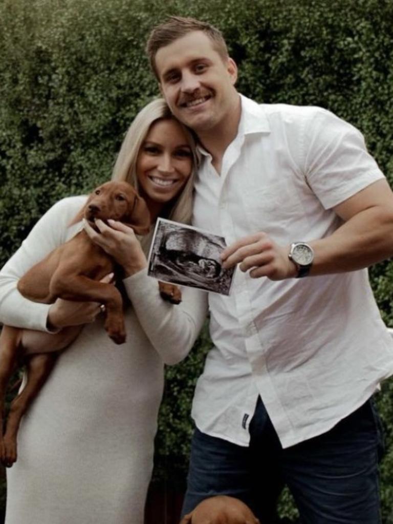 Storm star Cameron Munster and his partner Bianca McMahon are expecting a baby.