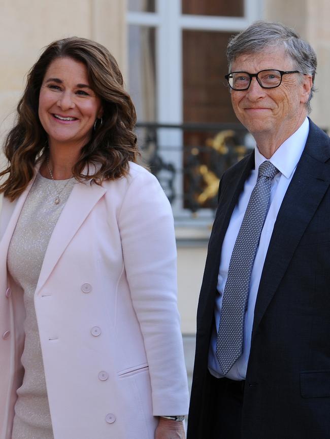 Bill and Melinda Gates.