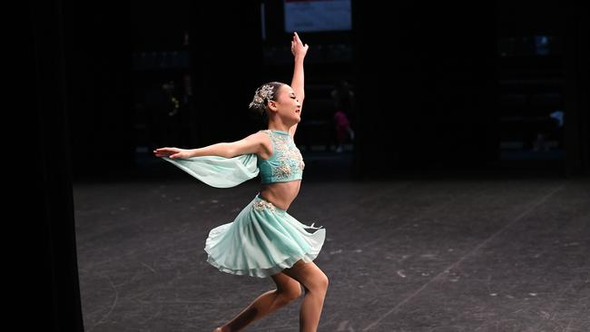 Age 13 to 18 Tap-Slow or Waltz Solo. Rin Miyamoto. Picture: Shae Beplate.