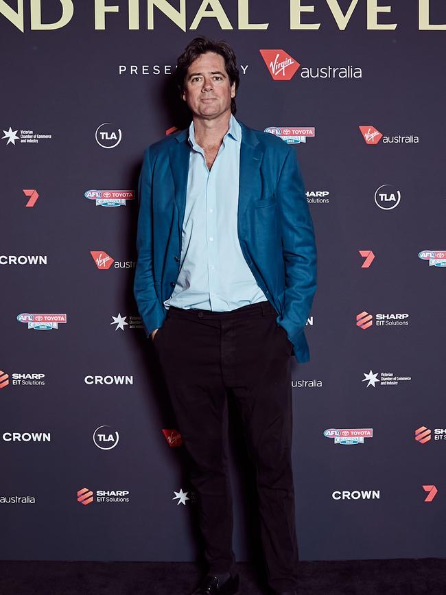 Gillon McLachlan at the Grand Final Eve lunch. Picture: Carly Ravenhall