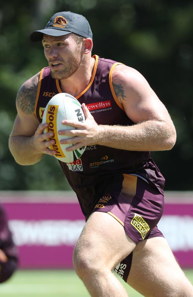 Matt Lodge credited Trent Robinson for his NRL lifeline. Picture: Peter Wallis