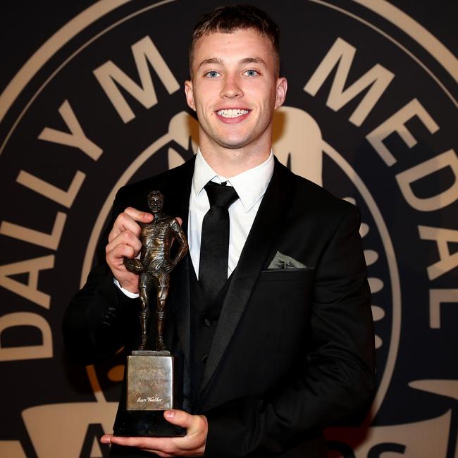 The 2021 Dally M Rookie of the Year.