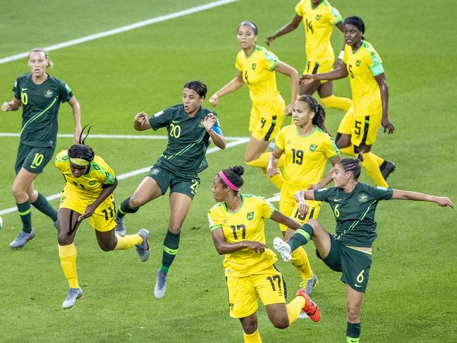 The Matildas got the better of Jamaica the last time the teams met at a World Cup. Picture: Maja Hitij/Getty Images