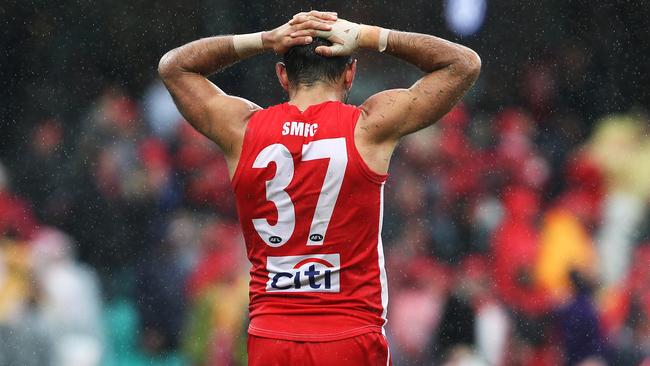 Adam Goodes has been browbeaten into silence by the boos and the abuse Picture. Phil Hillyard