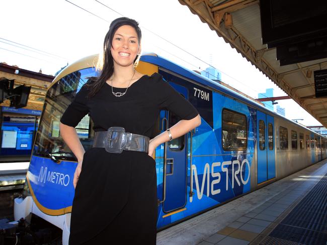 Rail Tram and Bus Union branch secretary Luba Grigorovitch says a failure to fully staff sky rail stations pose a serious safety risk to users. Picture: David Caird