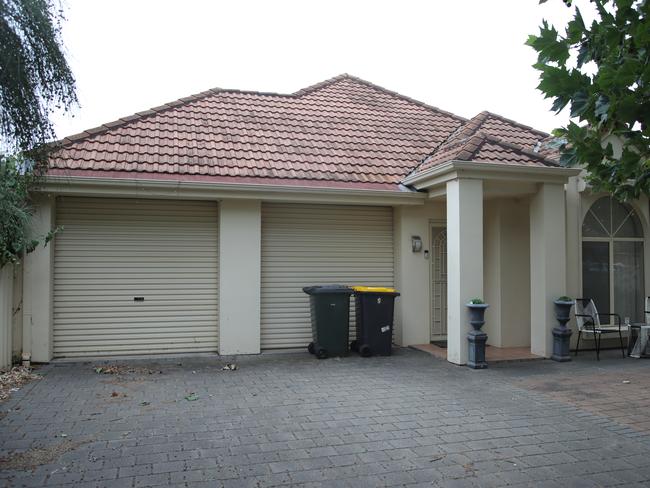 Major Crime investigators were at this Glenelg North home after two bodies were found in a suspected murder-suicide. Picture Dean Martin.