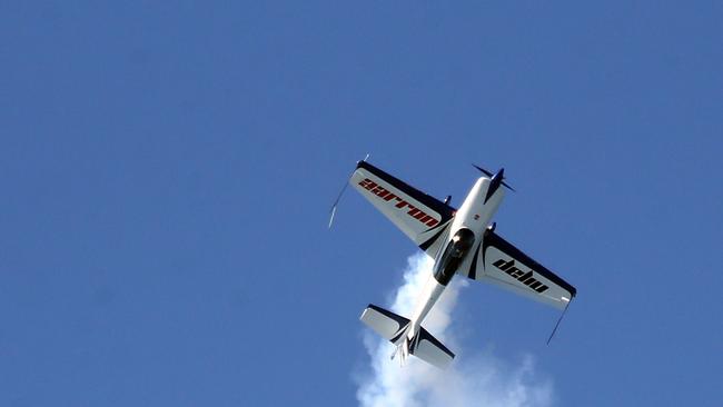 Aarron Deliu at day three of the Pacific Airshow, 20 August 2023. Picture: Richard Gosling