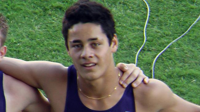 A 15-year-old Jarryd Hayne. Picture: Dan Suchy