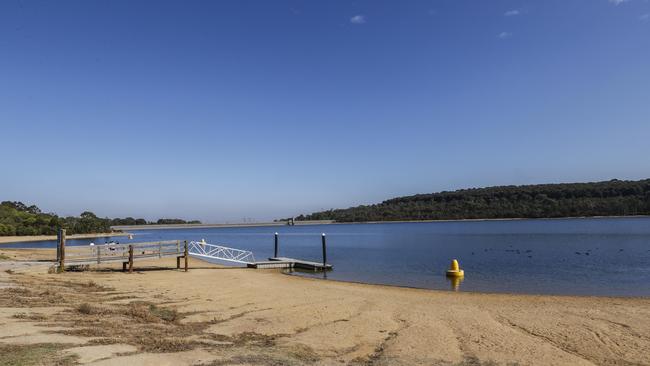 Lysterfield Lake. Picture: Wayne Taylor