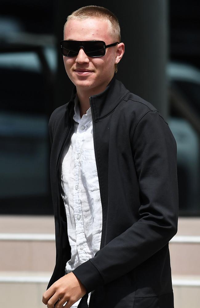 Archie Livingstone leaves Maroochydore Court House. Picture: Patrick Woods.