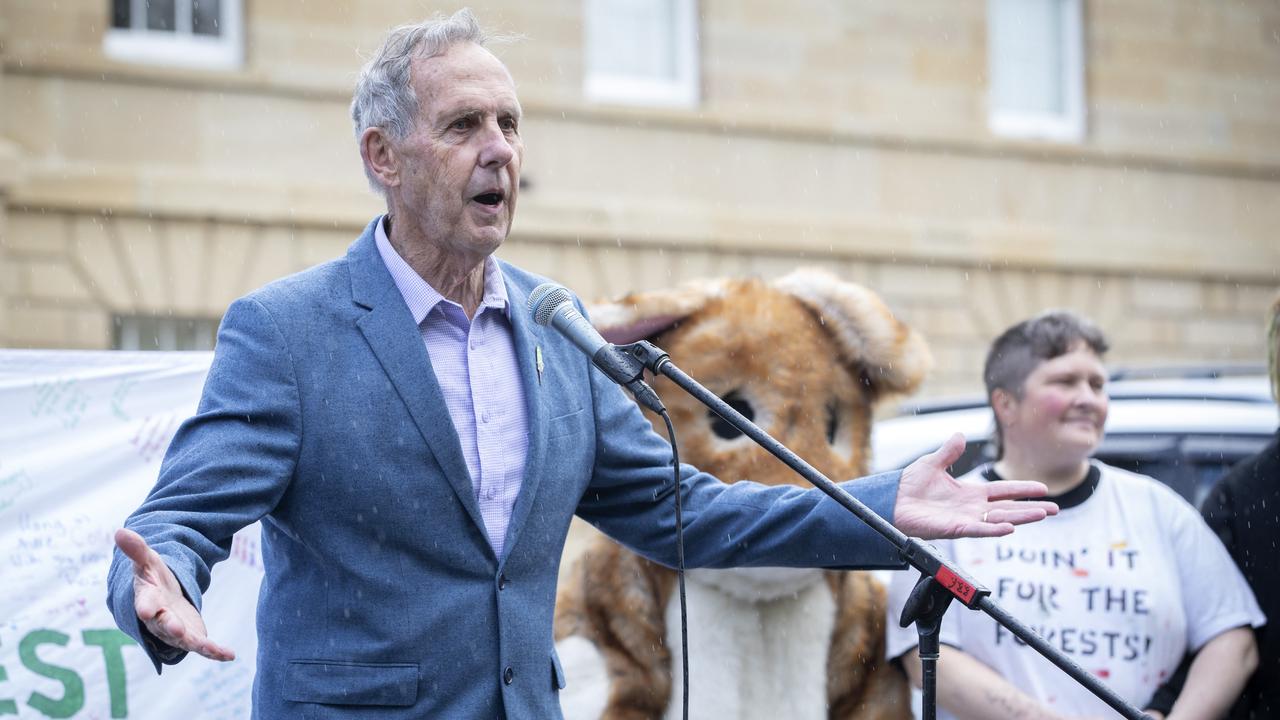 Bob Brown, an environmentalist, has proposed the establishment of a Maugean skate centre at Strahan in Tasmania’s remote west to showcase the unique species and other creatures native to the West Coast environment. Picture: Chris Kidd