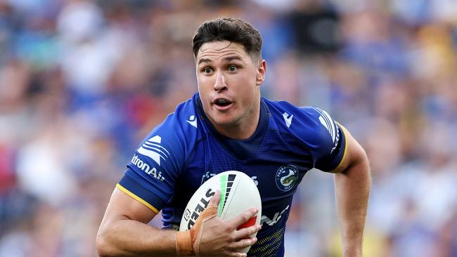 Mitch Moses will face Penrith on Friday night after he was cleared of any serious injury to his groin. Picture: Brendon Thorne/Getty Images