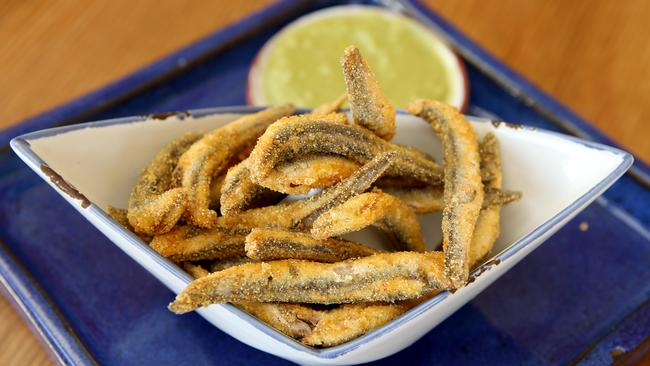 Not a fan of anchovies? The chef said he can convert you with this dish. Picture: Chris Pavlich