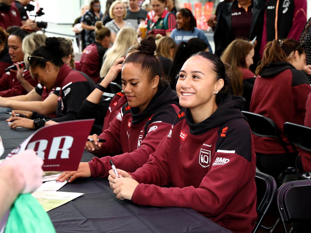 Skyla Adams will be making her NRLW debut in round one. Picture: David Clark