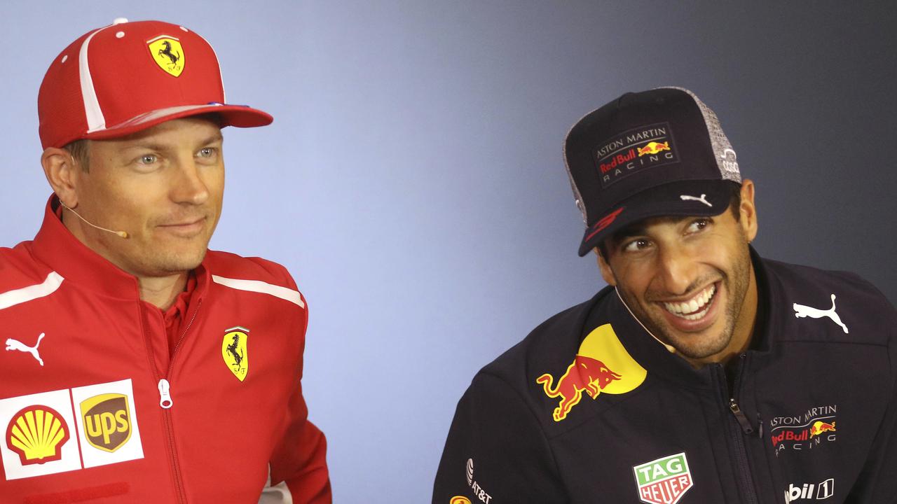 Speculation suggested Daniel Ricciardo may replace Kimi Raikkonen at Ferrari in 2019.