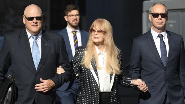 Joy Chambers-Grundy arriving at court in 2019. Picture: Darren Leigh Roberts