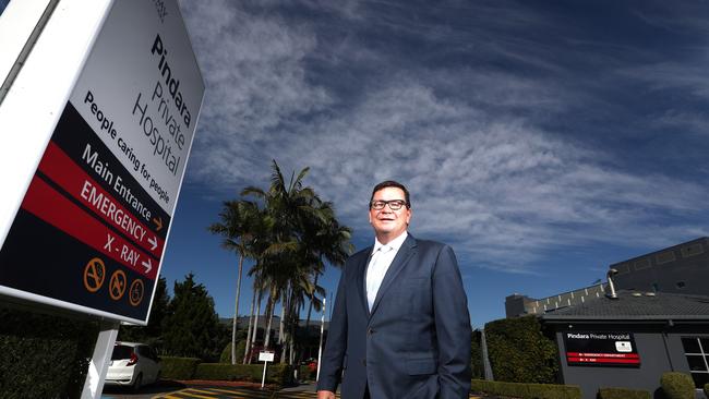 Ramsay CEO Mark Page pictured at Pindara private hospital. Photograph: Jason O'Brien