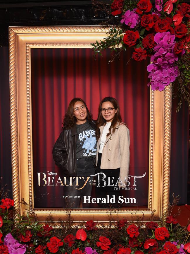 Opening night: Beauty and The Beast at Her Majestys Theatre, Melbourne. Picture: Josie Hayden