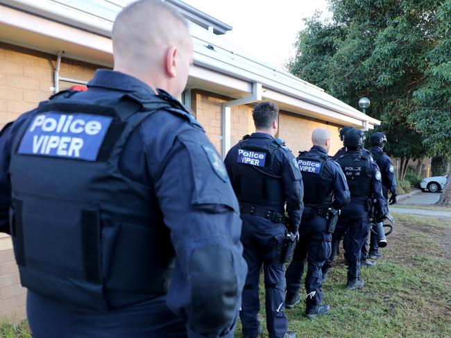 VIPER taskforce officers. Picture: Victoria Police