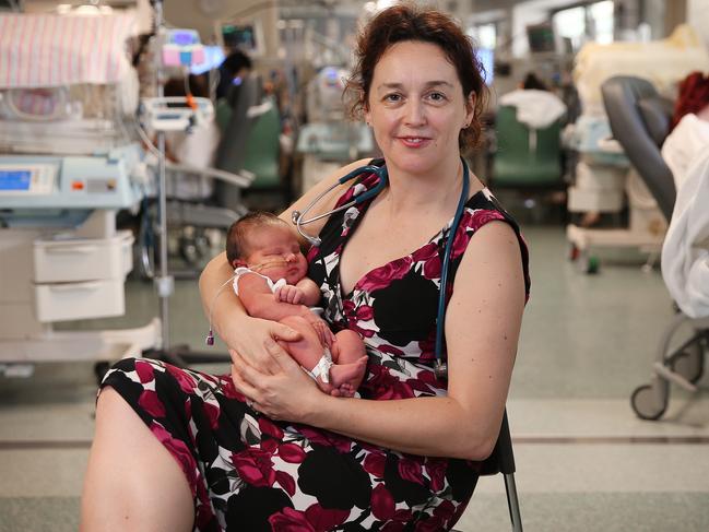 Royal Prince Alfred Hospital Neonatologist Dr Adrienne Gordon said losing weight before getting pregnant can boost fertility. Picture: Sam Ruttyn