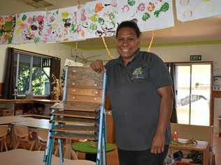 QUEEN SOLOMON: Mary Fasi at the Learning Tree in Dalby, where the inspiration began. Picture: James Liveris