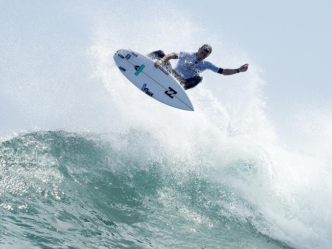 Jack Freestone gets airborne. Picture: World Surf League