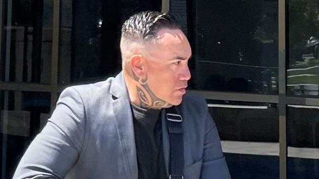 Michael Macgregor outside Beenleigh Magistrates Court