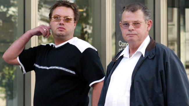 Police believe George and Carl’s warm father-son relationship rested on joint criminal enterprises.<lr/>