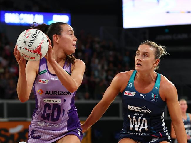 The 23-year-old has one eye on the World Cup but also wants to help the Firebirds turn things around. Picture: Graham Denholm/Getty Images