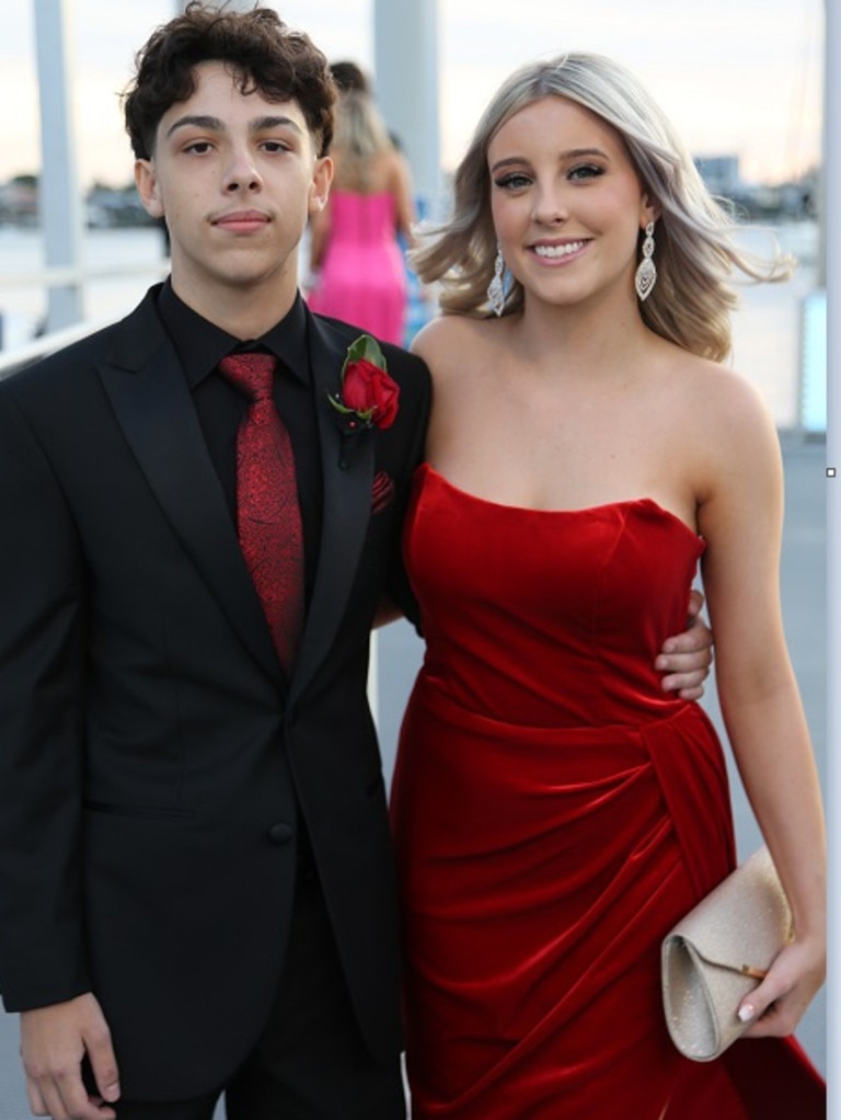 A splash of red made for a colourful evening when Carmel College held its year 12 formal. PHOTOS: Ethan Bemet