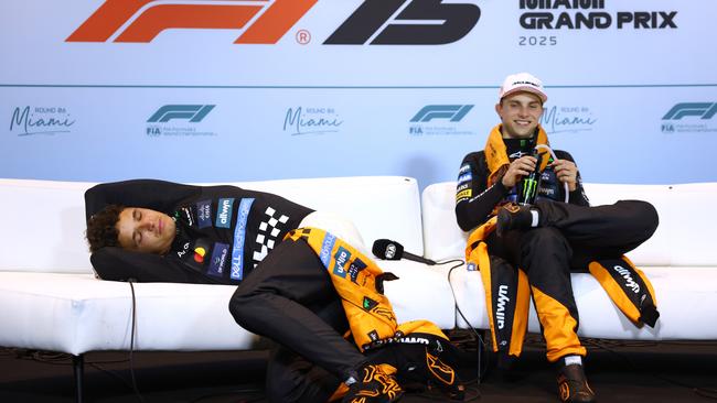 Has Oscar Piastri’s rise got inside Lando Norris’ head? (Photo by Clive Rose/Getty Images)