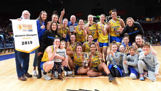 Forestville after winning the 2019 women’s grand final. Picture: AAP/Brenton Edwards