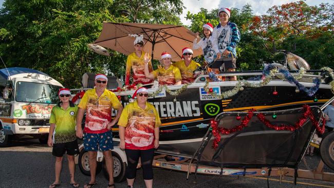 Thousands of Territorians braved the tropical heat for A Very Darwin Christmas Pageant. Picture: Pema Tamang Pakhrin