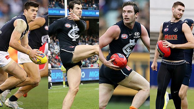 Some of Carlton's former Giants.