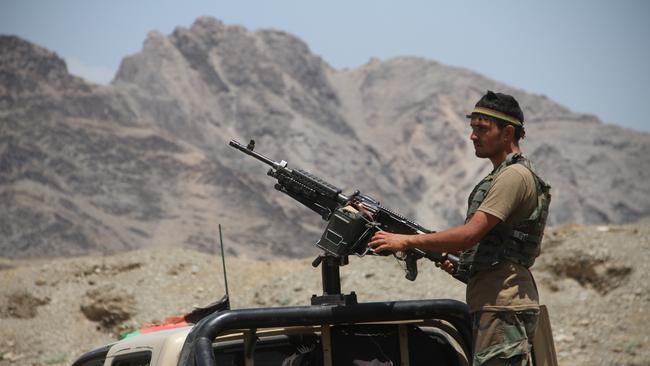 Afghan security forces start operations against Taliban around the Torkham border point between Afghanistan and Pakistan on July 23. Picture: Getty