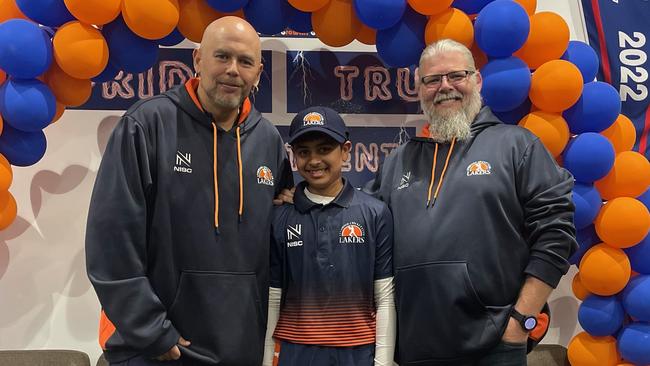 Left to right: Shane D'Rozario, Yash Singh and Shayne Loughnan.