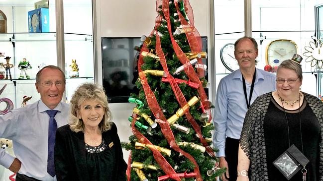 WINNING JEWELLERY: AT the Lismore Jewel Centre on Molesworth St, owners Greg and Martika (right) are offering every customer who spend $150 the chance to win a $3000 diamond ring. Photo: Alison Paterson