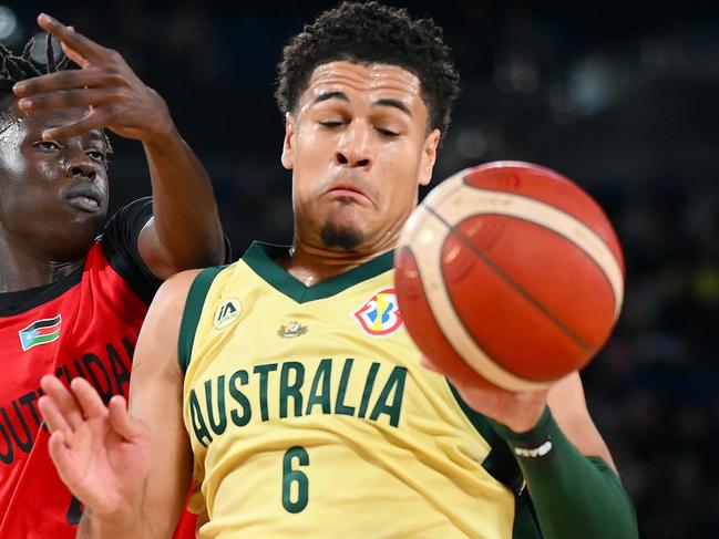 Josh Green has moved into the Boomers’ starting five. Picture: Getty Images