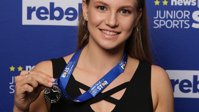 Kira Ward won the Hills Shire Times Junior Sport Star Award.